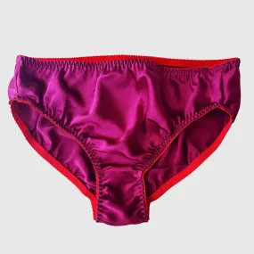 100% Silk panty bikini brief women's silk underwear | 4 Colors