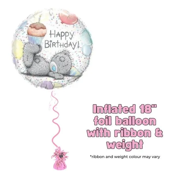 18" Tatty Teddy Birthday Cupcake Foil Balloon