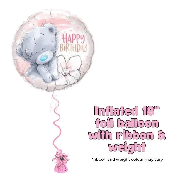 18" Tatty Teddy Birthday Flower Foil Balloon