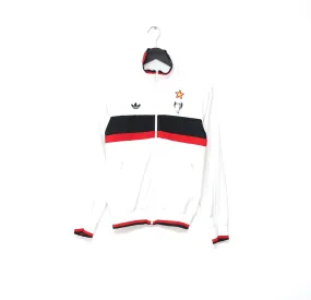 1990/91 AC Milan Retro adidas Originals Football Track Top Jacket (S)