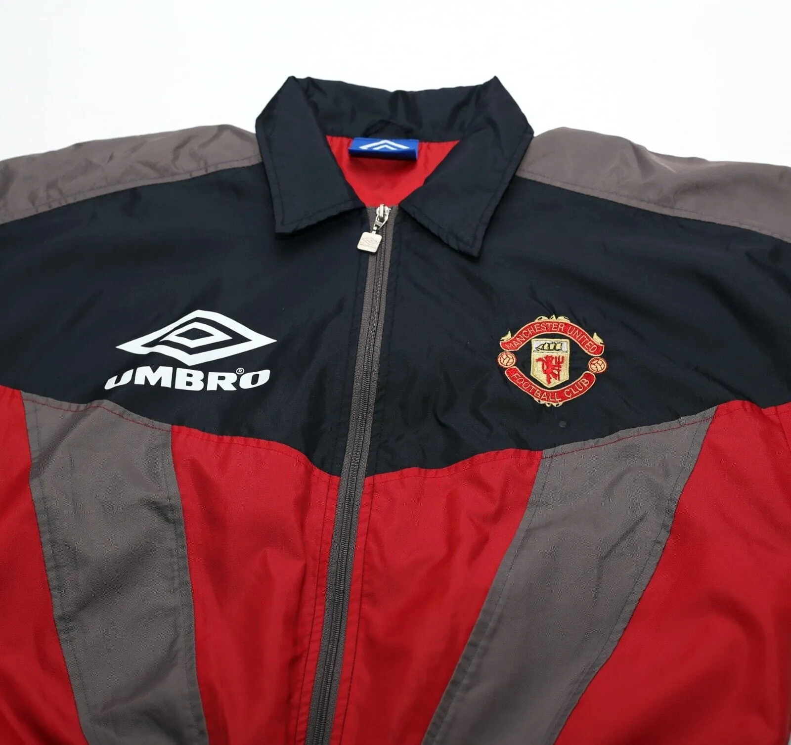 1994/95 Manchester United Vintage Umbro Pro Training Jacket (S/M)