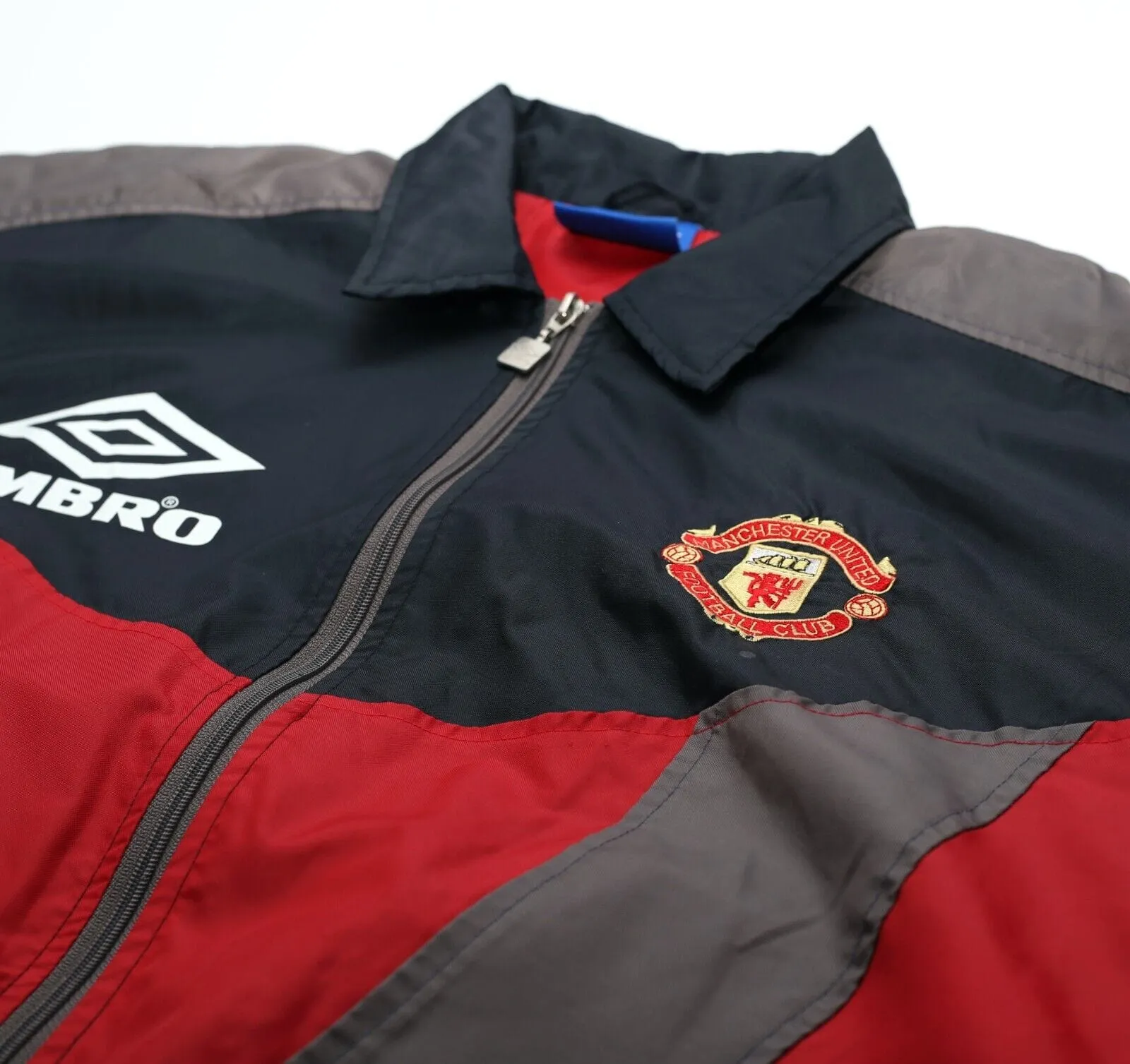 1994/95 Manchester United Vintage Umbro Pro Training Jacket (S/M)