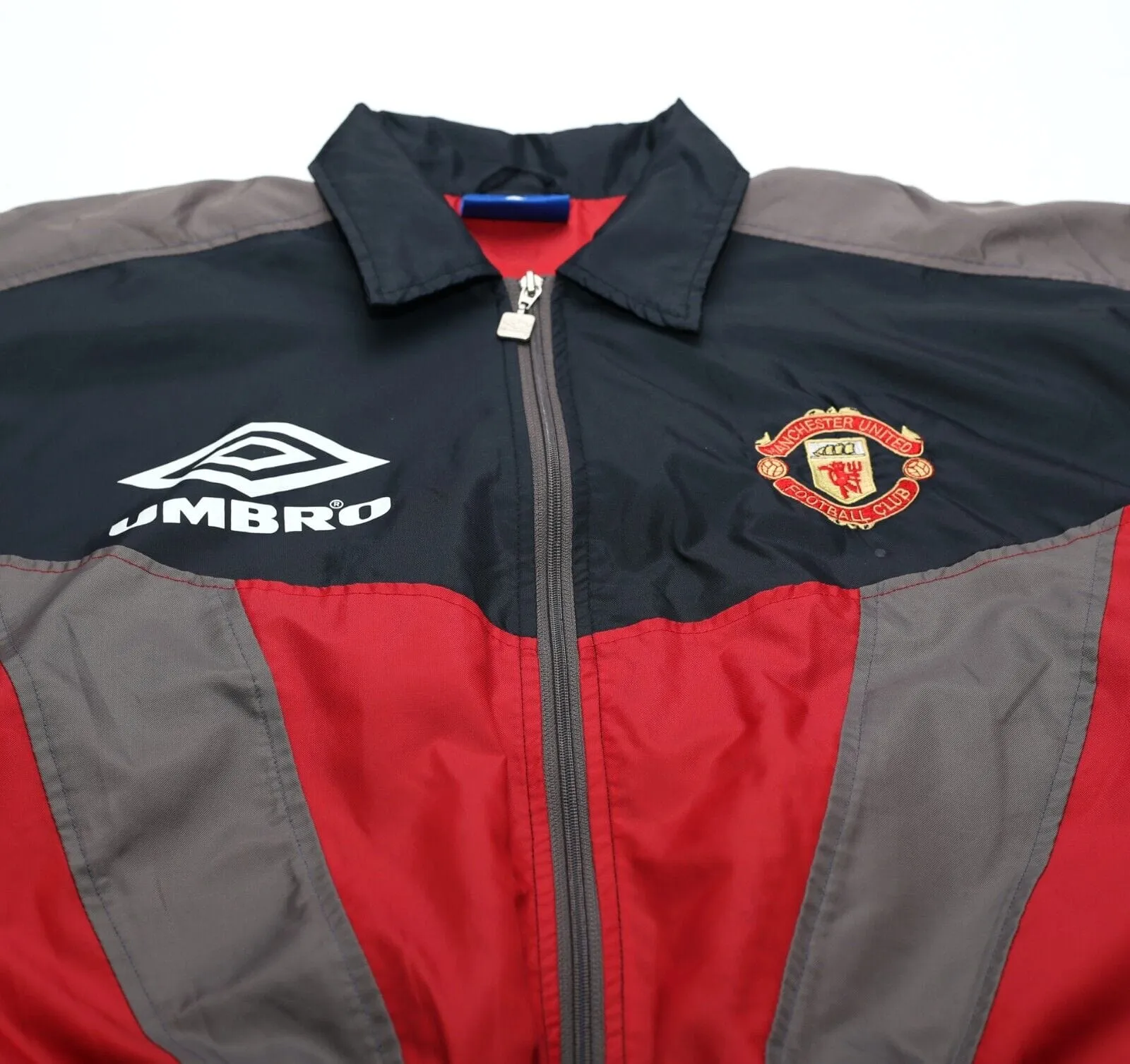 1994/95 Manchester United Vintage Umbro Pro Training Jacket (S/M)