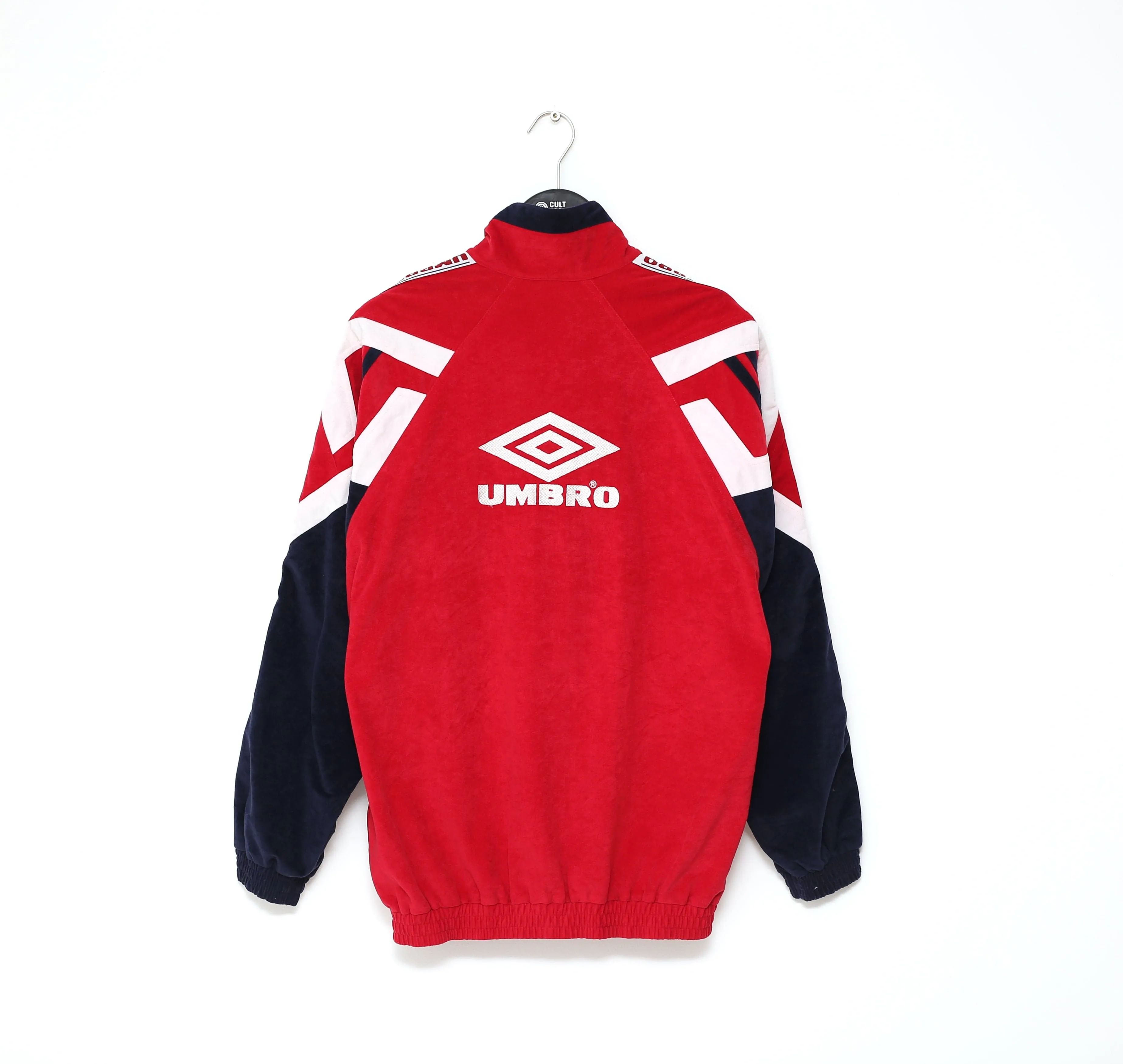 1995/96 SEVILLA Vintage Umbro Football Track Top Jacket (M) Suker Era