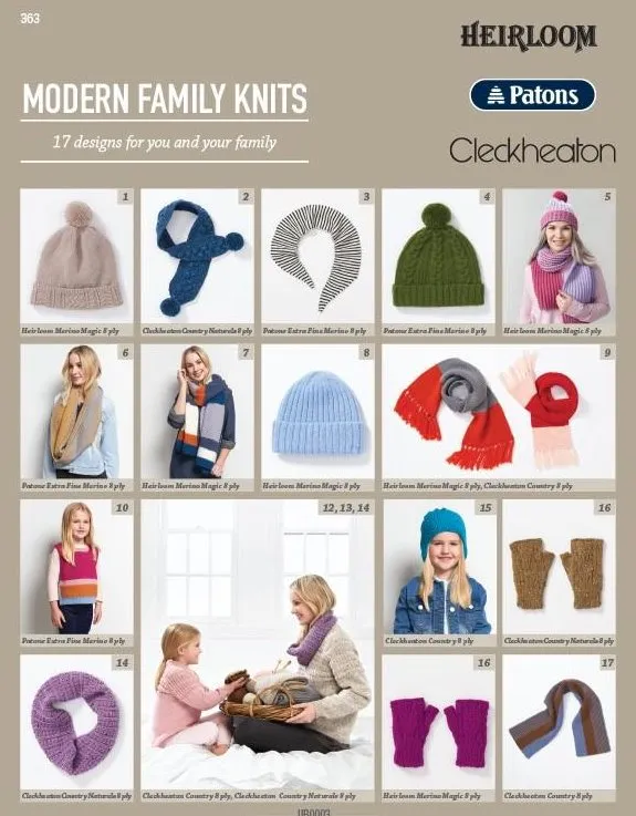 363 Modern Family Knits