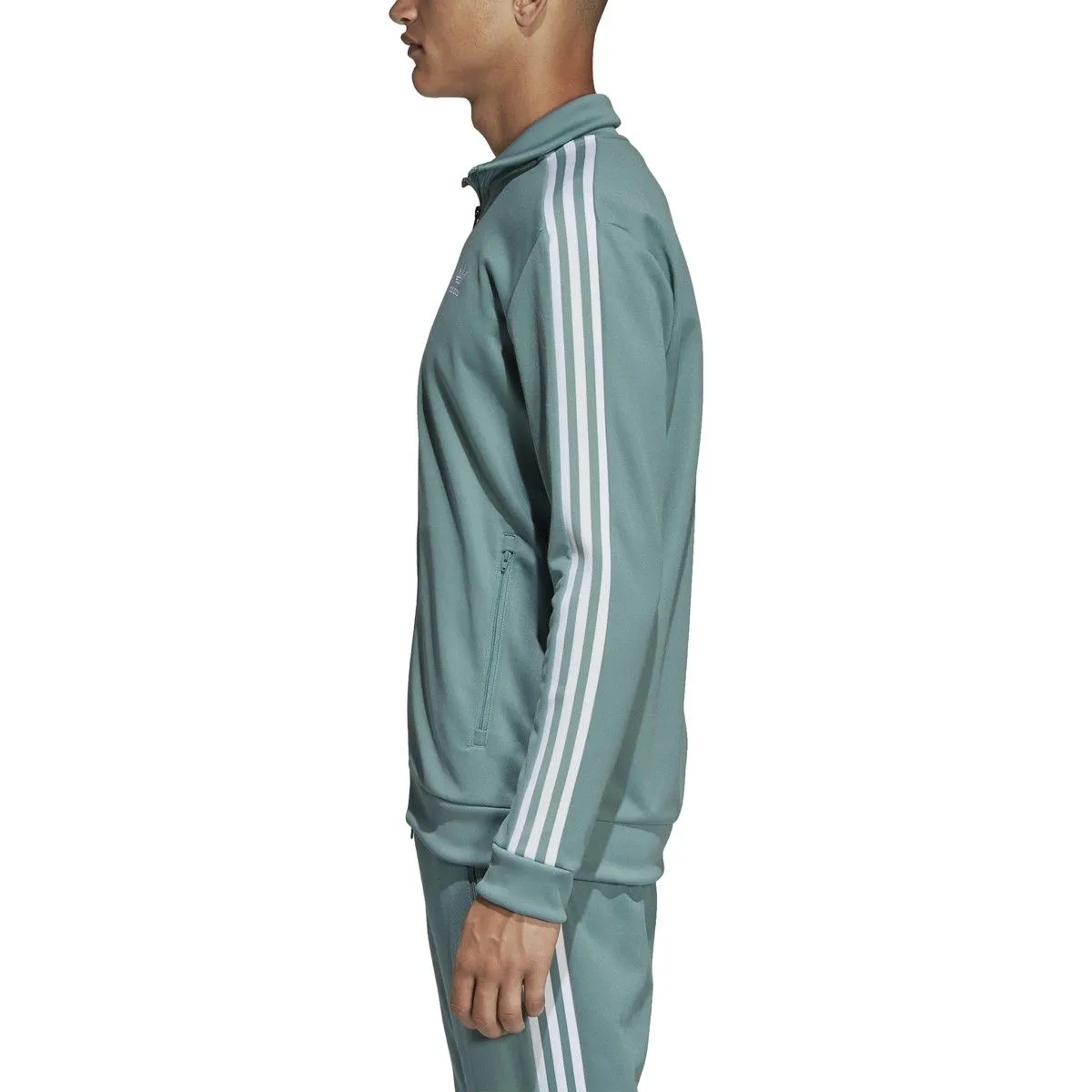 Adidas Beckenbauer Men's Track Jacket Vapour Steel