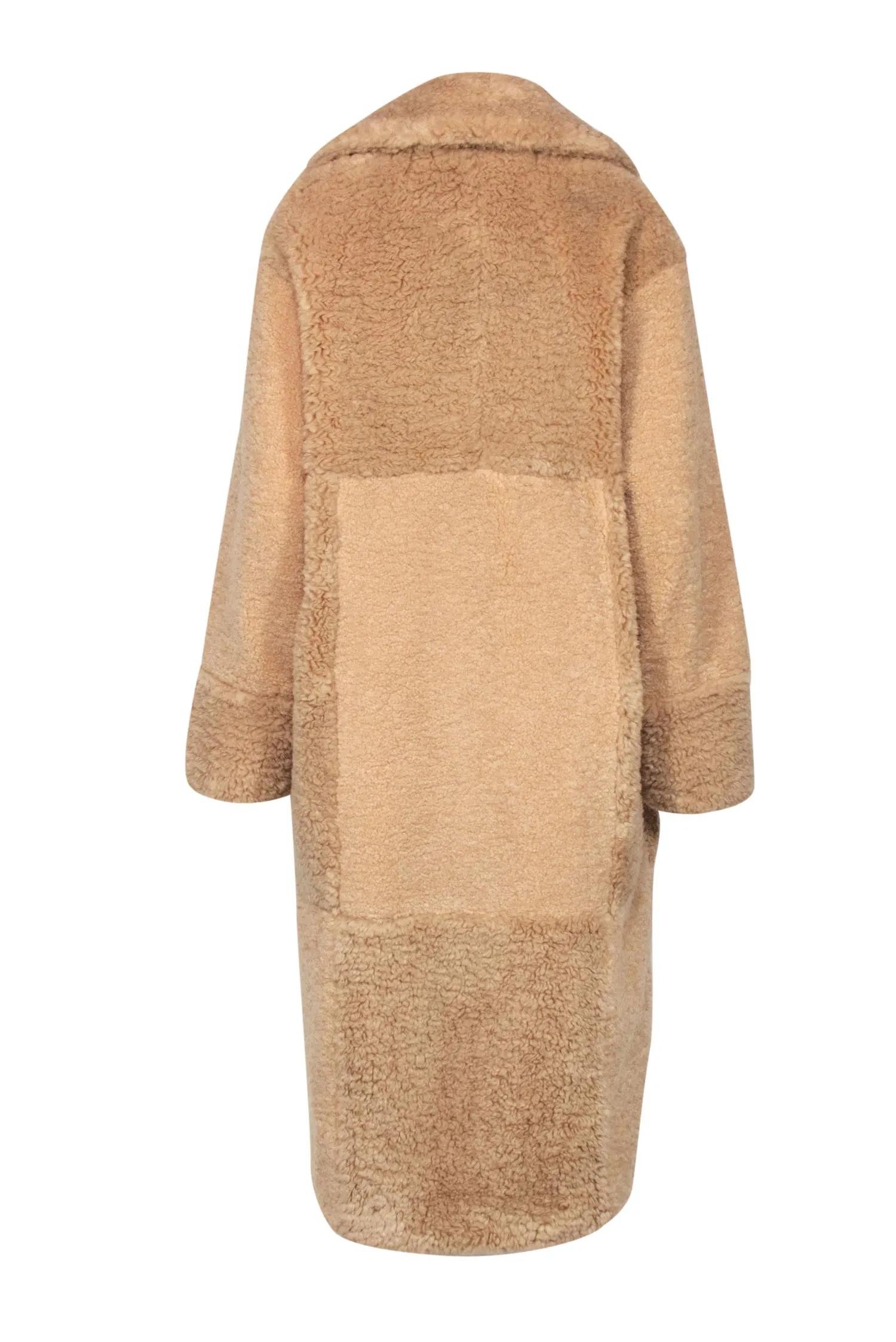 ALC - Tan Teddy Longline Coat Sz XL