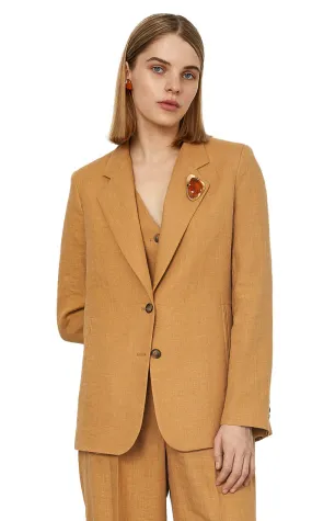 AMBER LINEN BLAZER