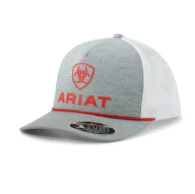 Ariat Mens Flexfit 110 Cap Snap Back Rope Red