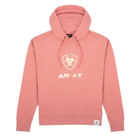 Ariat Womens Just Hoodie Sweat Peach Blossom