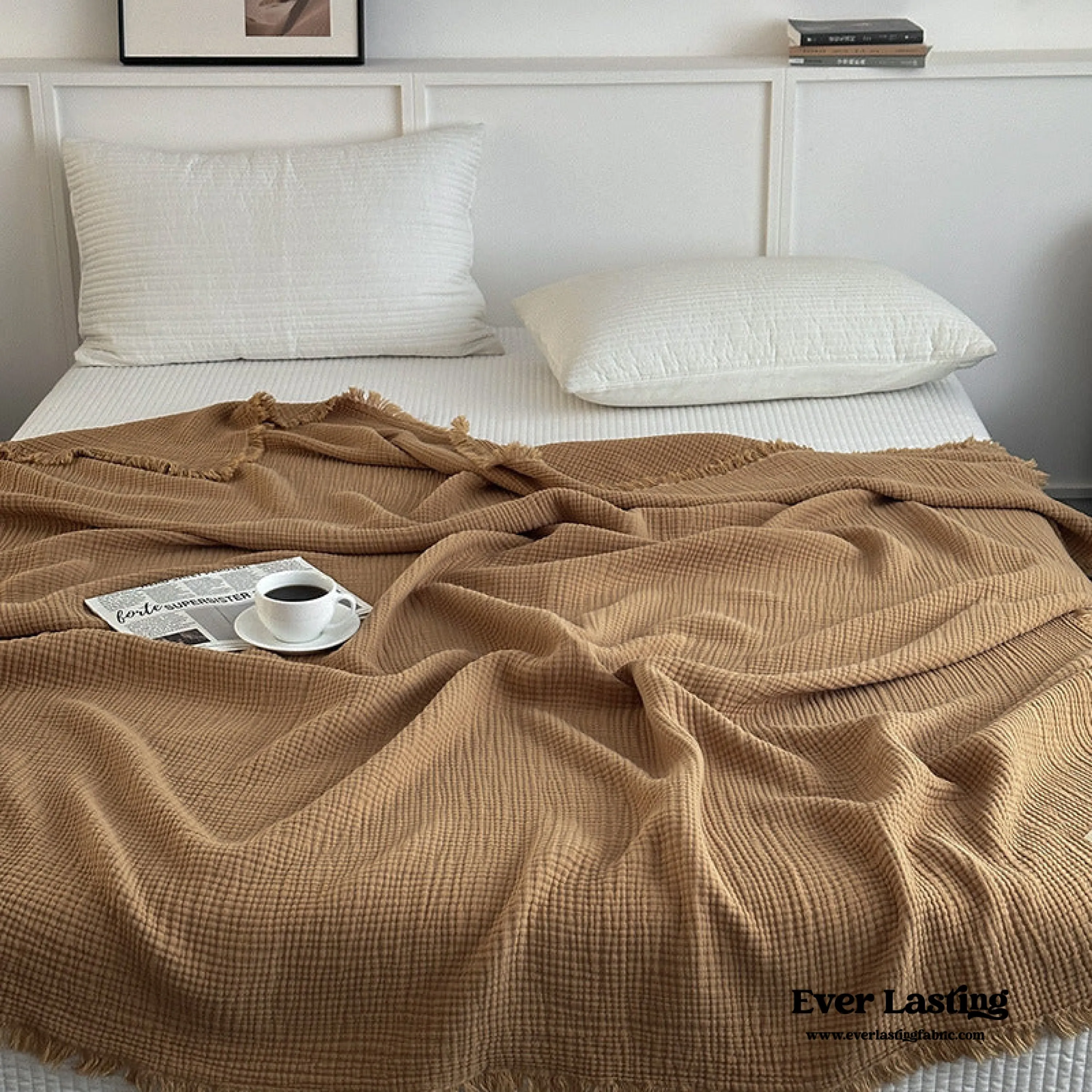 Assorted Latte Breathable Blanket / Cacao