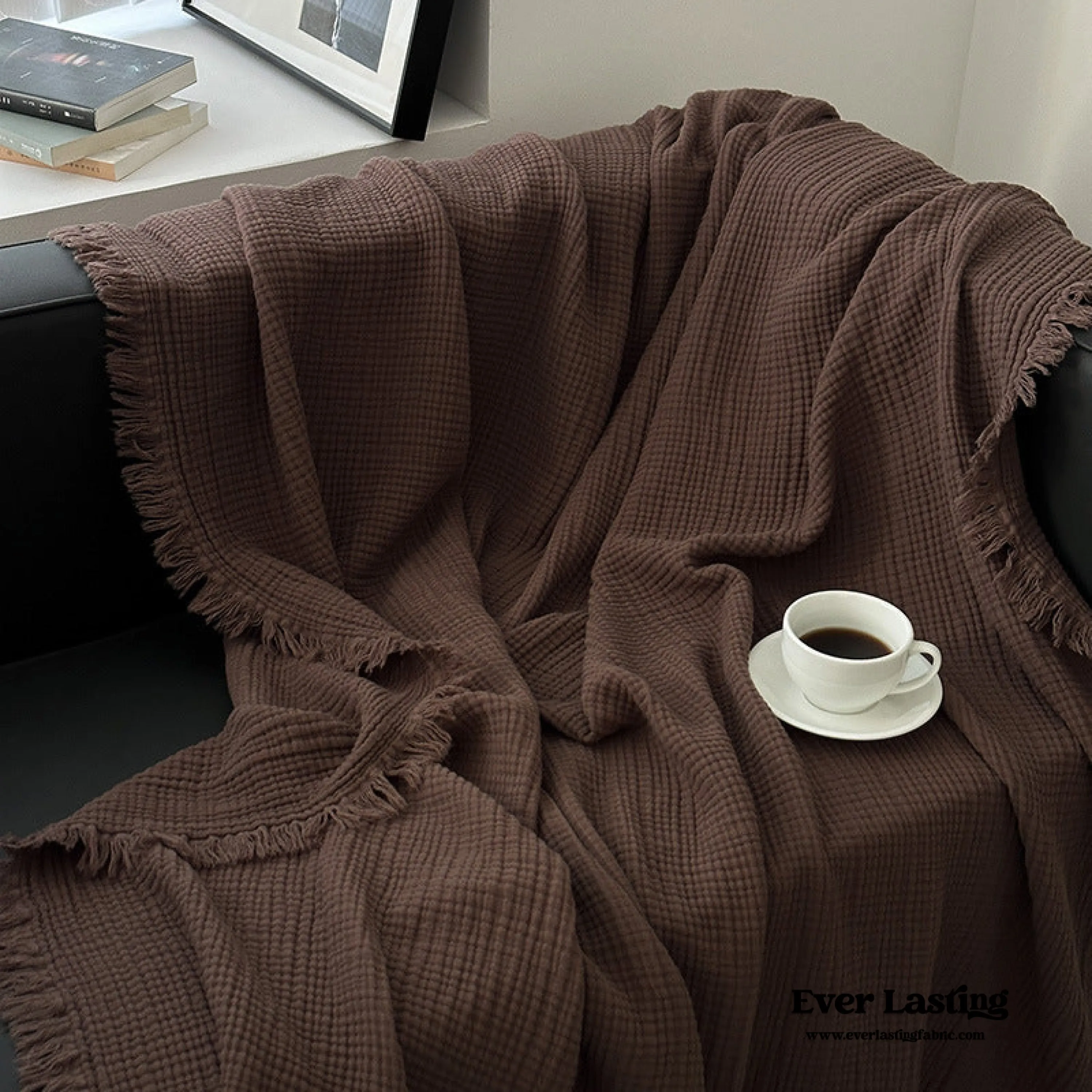 Assorted Latte Breathable Blanket / Cacao