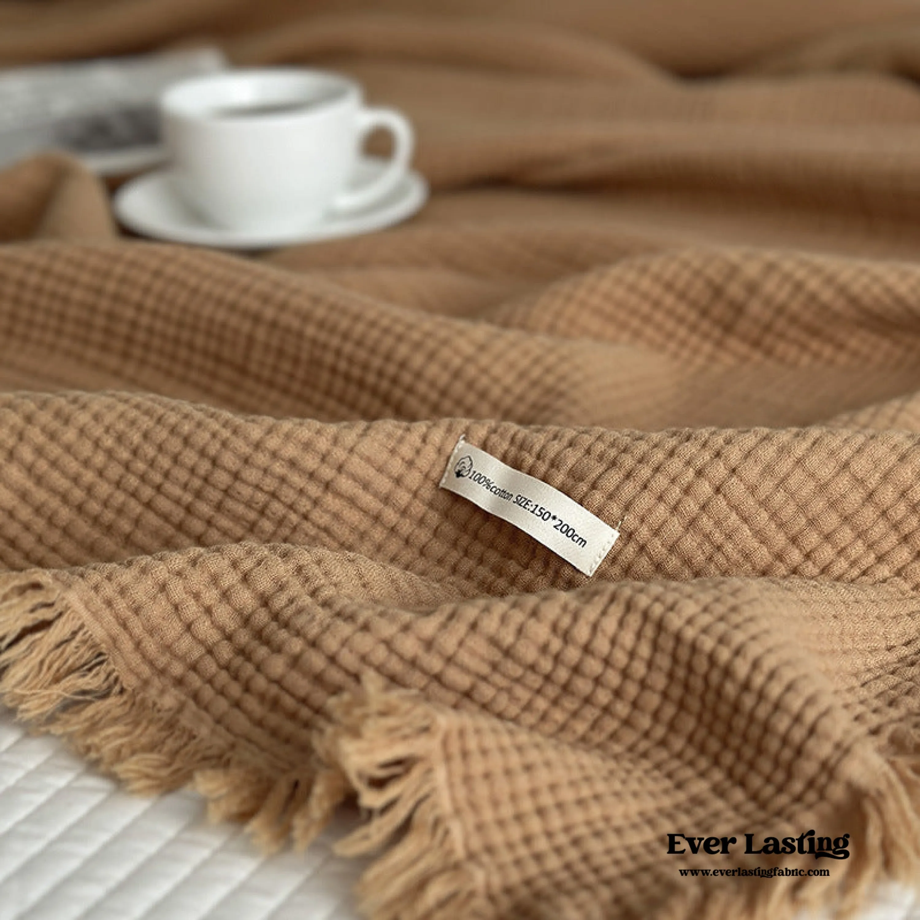 Assorted Latte Breathable Blanket / Cacao