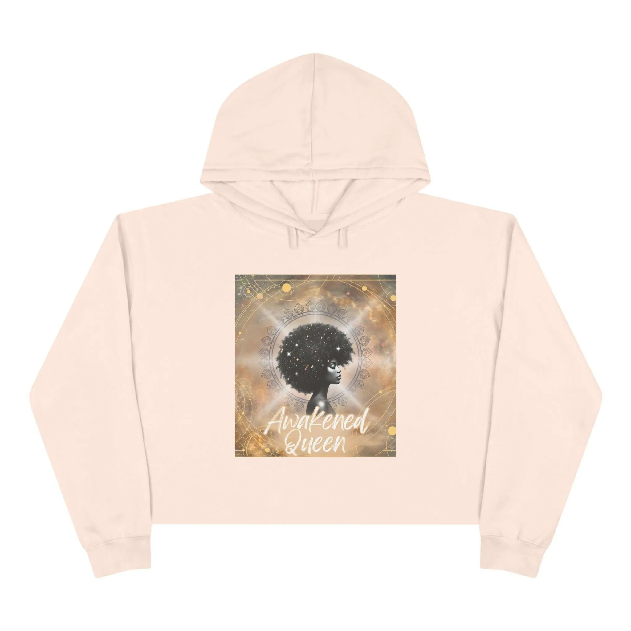 Awakened Queen Crop Hoodie