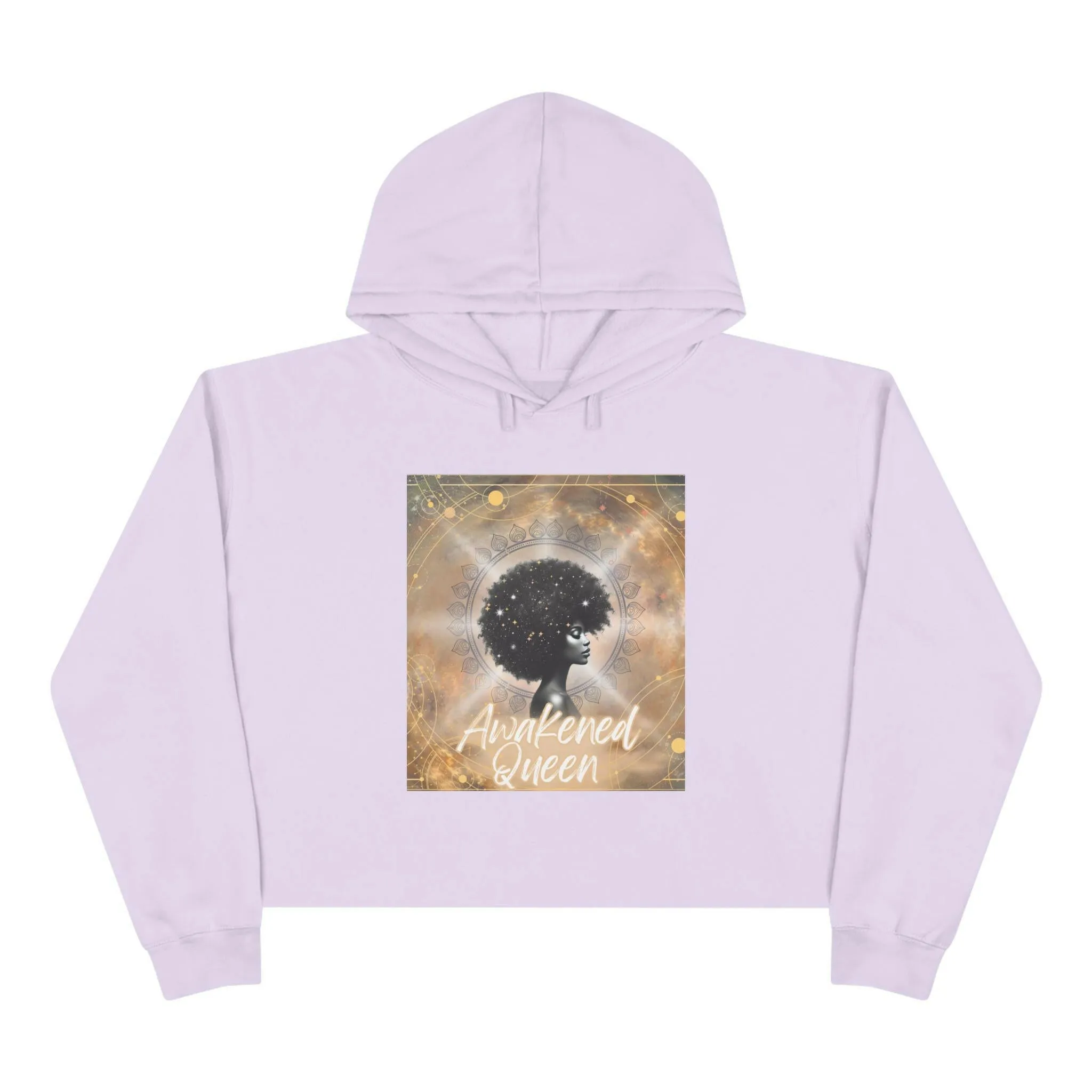 Awakened Queen Crop Hoodie