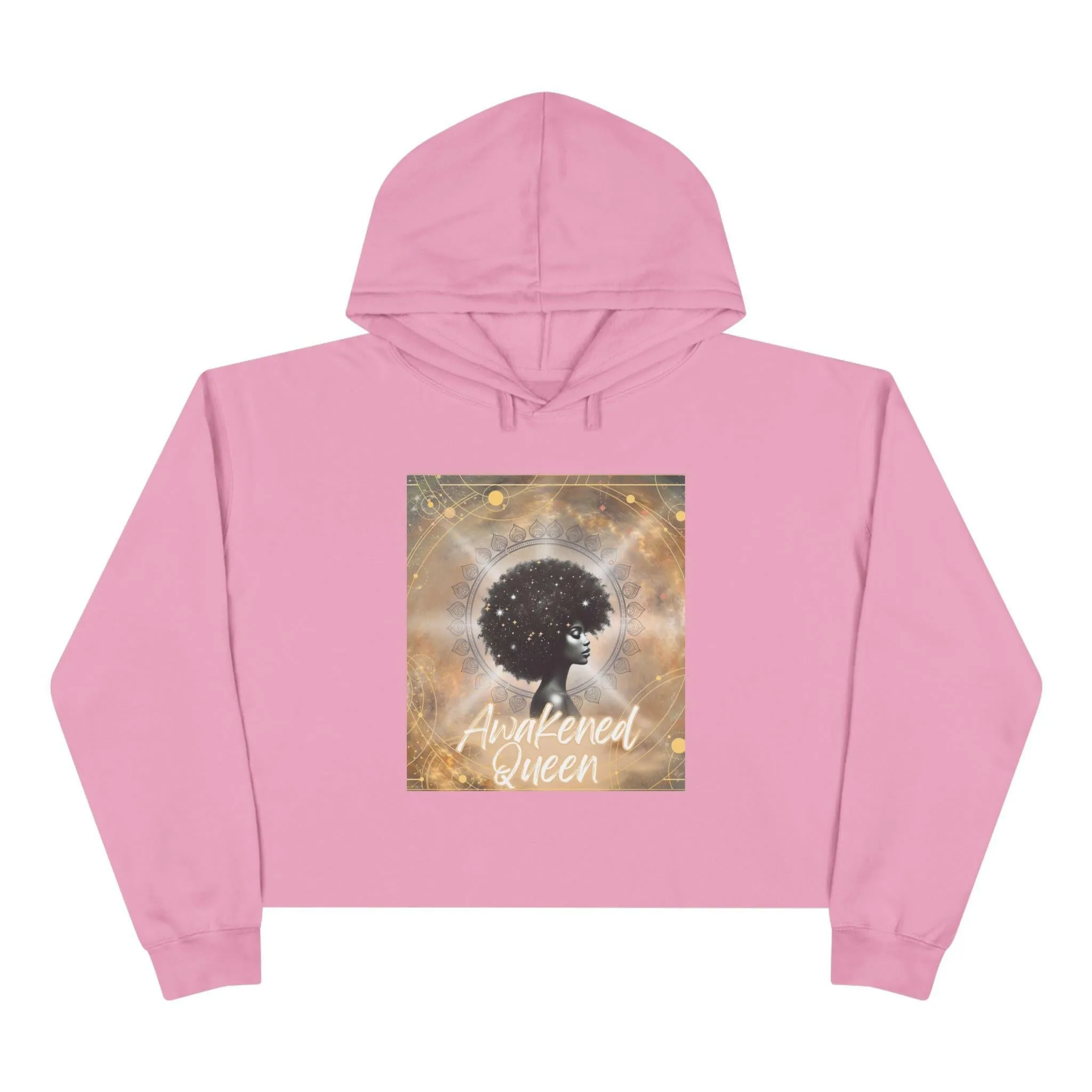 Awakened Queen Crop Hoodie