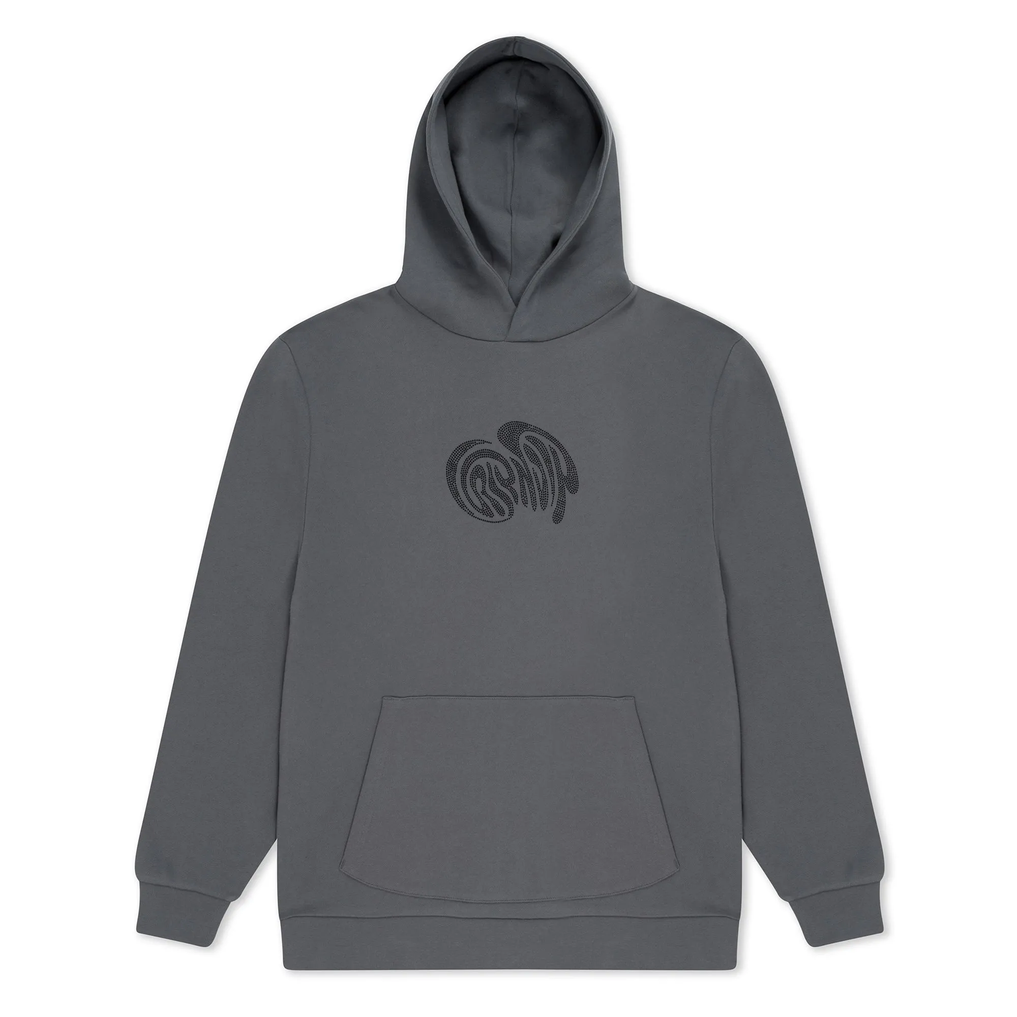 Beautiful Trip Rhinestone Hoodie (Charcoal)