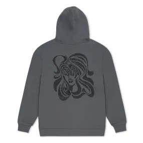 Beautiful Trip Rhinestone Hoodie (Charcoal)