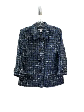 Blazer By Jm Collections In Blue, Size: M