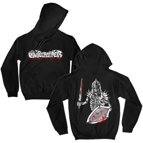 Bloody Skeleton Warrior Hoodie (Black)