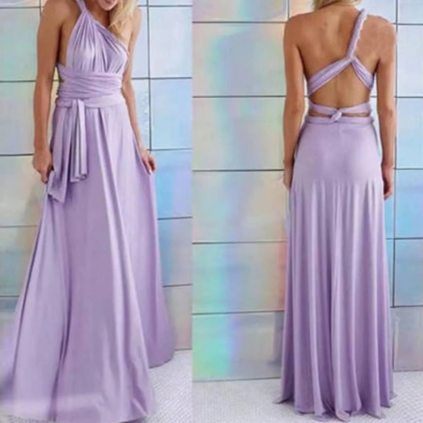 Bridesmaid Dress /  Bridesmaid Multiway Wrap Dress / Infinity