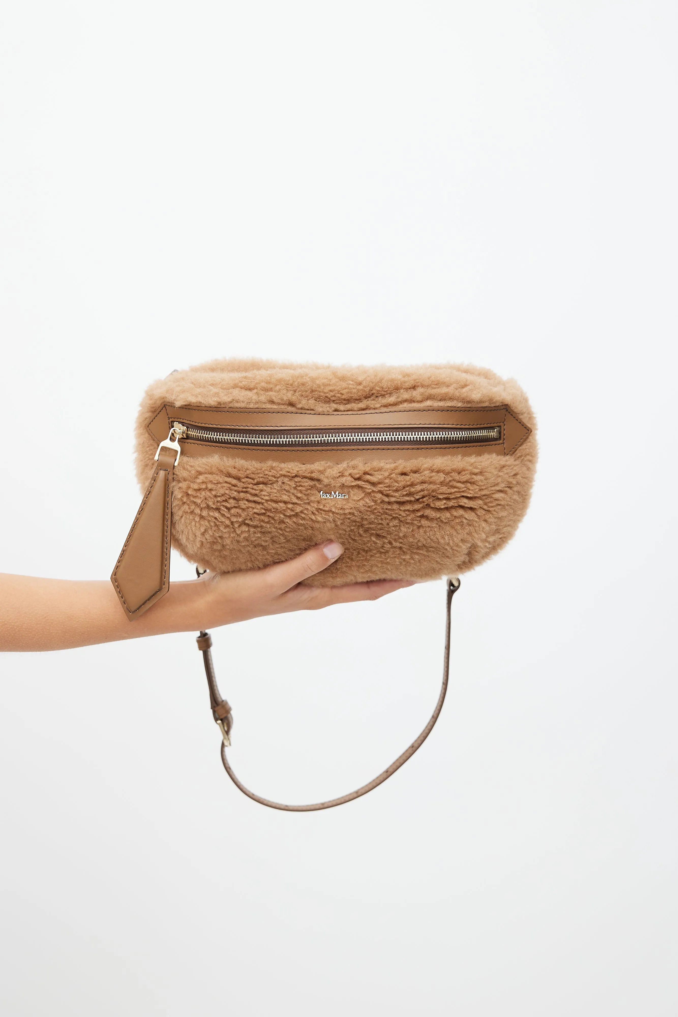 Brown Banane Teddy Bag