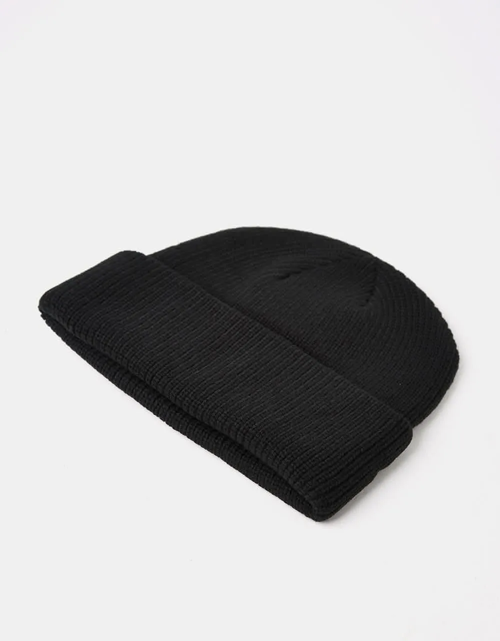 Butter Goods Tall Wharfie Beanie - Black