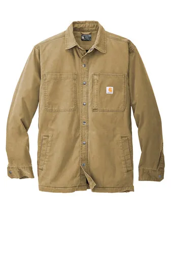 Carhartt Rugged Flex Fleece-Lined Shirt Jac Customized