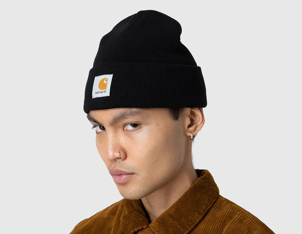 Carhartt WIP Short Watch Hat / Black