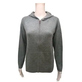 Cashmere Hoodie in Sea Green