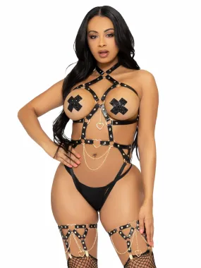 Chained & Charmed Body Harness