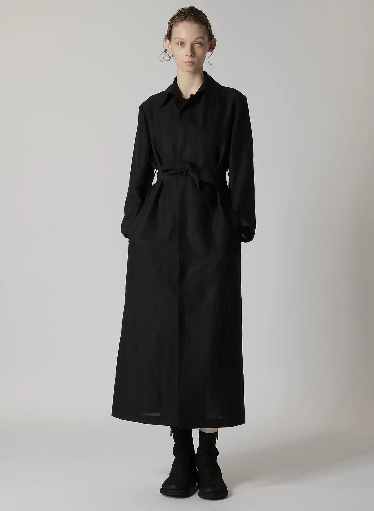 C/Li GABARDINE R-DOUBLE PLACKET COAT