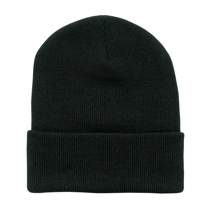 Decky 613 - Acrylic Long Beanie, Knit Cap - CASE Pricing