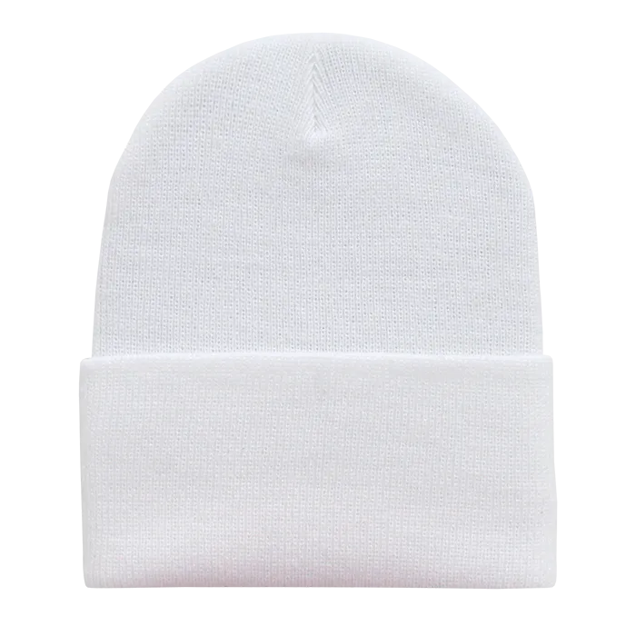 Decky 613 - Acrylic Long Beanie, Knit Cap - CASE Pricing