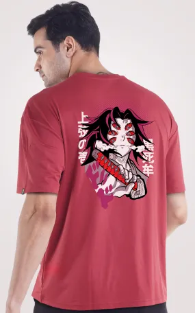 Demon Slayer Oversized Printed T-Shirt