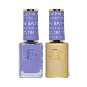 DND Gel & Polish Diva Duo - 196 Lavender Silk