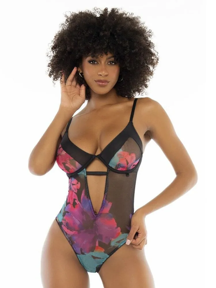 Dream Floral Mesh Teddy