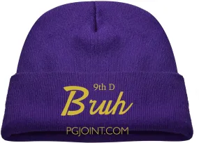 Embroidered ΩΨΦ District beanie