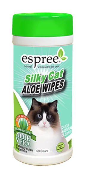 Espree Silky Cat Aloe Wipes 50ct