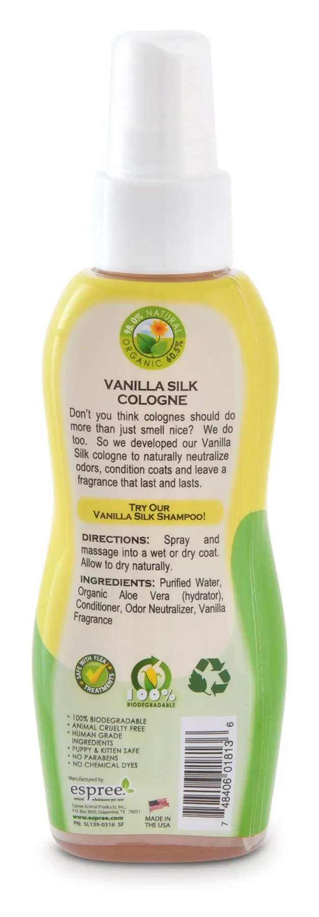 Espree Vanilla Silk Cologne