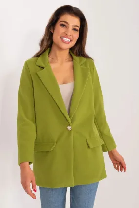 Fashionable Blazer Light Green