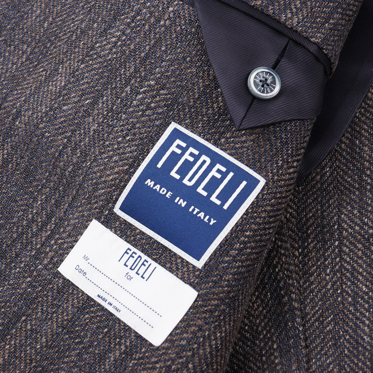 Fedeli Woven Silk-Linen Sport Coat