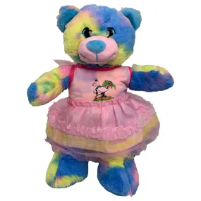 Flamingo Cotton Candy Teddy Gift Set