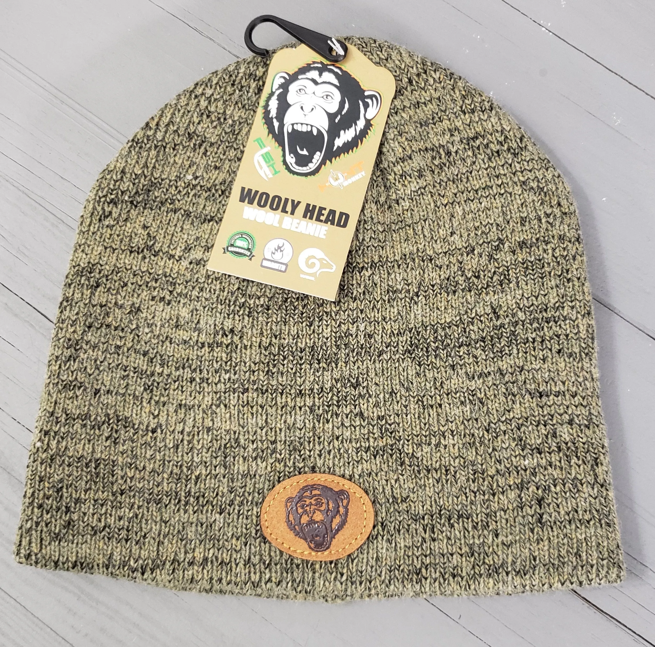 FM44 - Wooly Head Jersey Knit Beanie (New Fall 24)