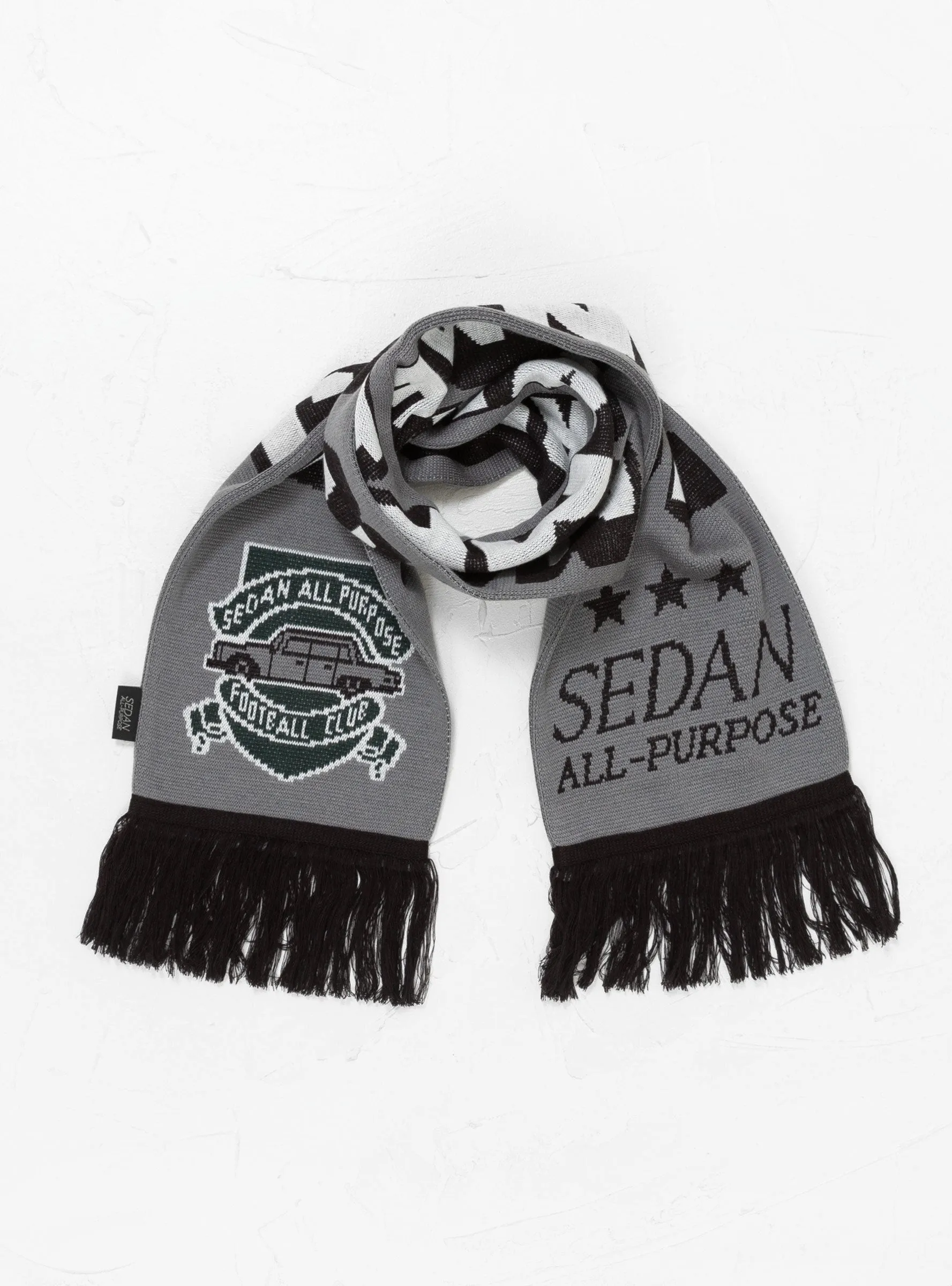 Football Scarf Grey