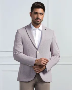 Formal Wine Textured Blazer - Venue