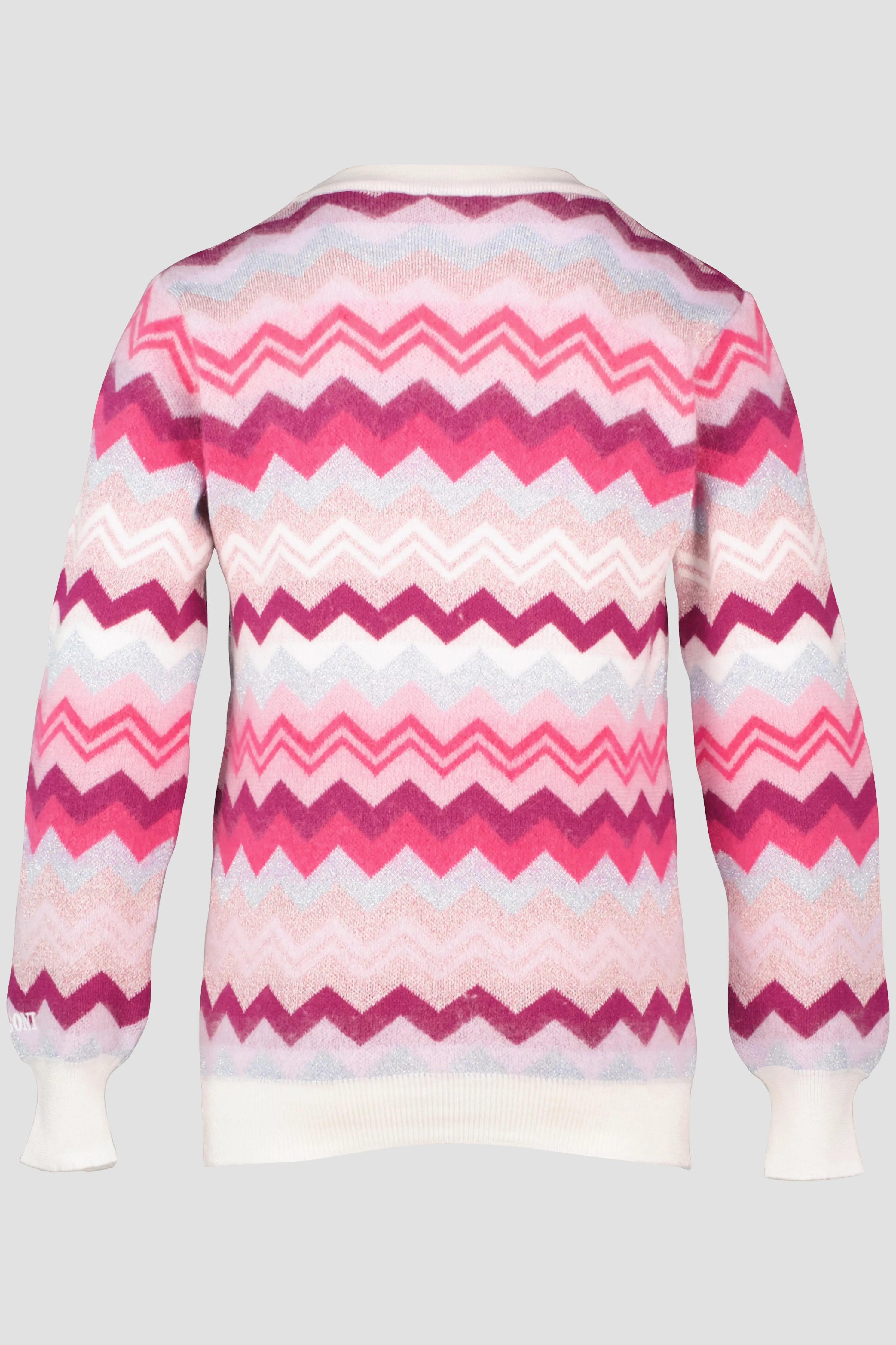 Girls Missoni Pink Patterned Jumper