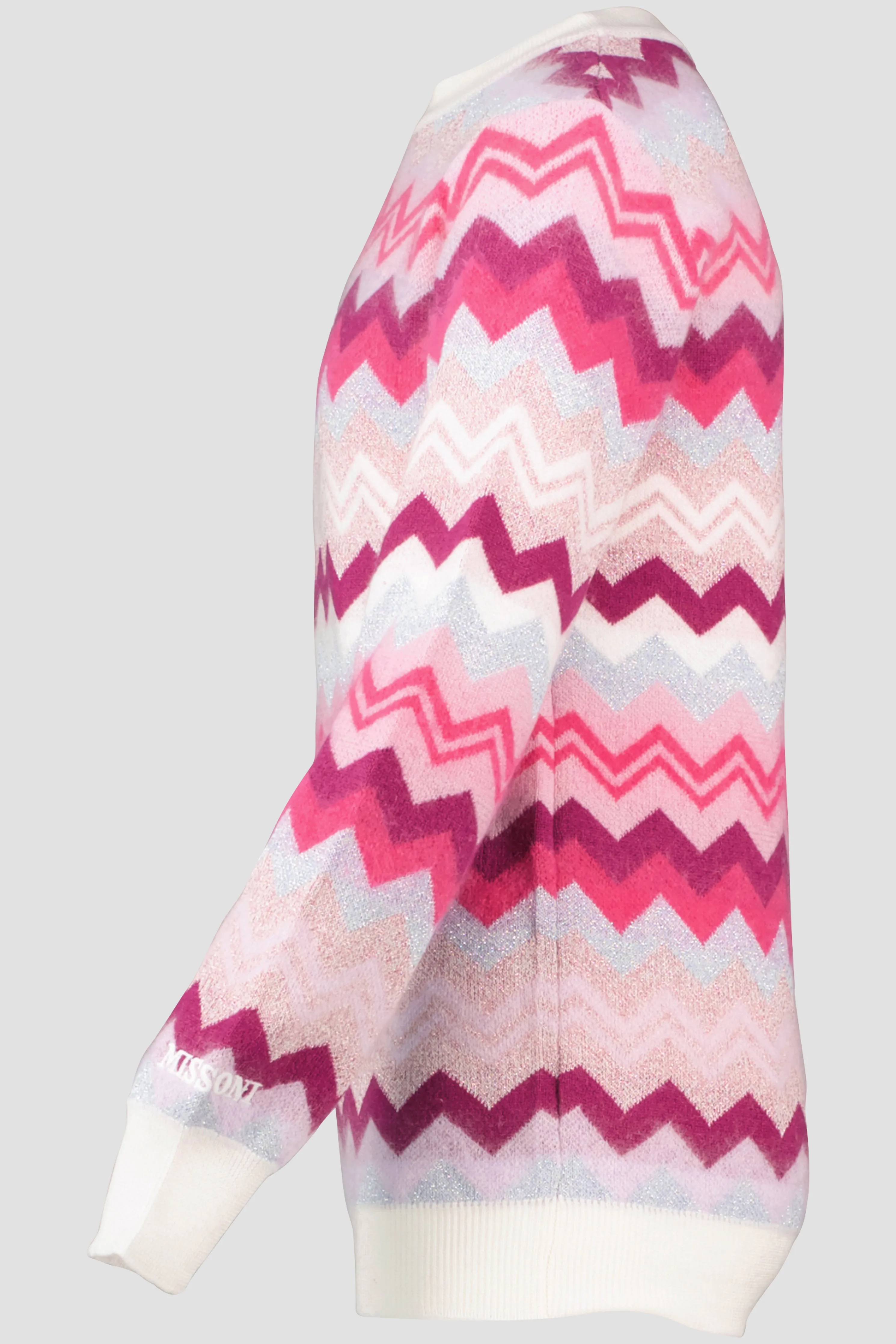 Girls Missoni Pink Patterned Jumper