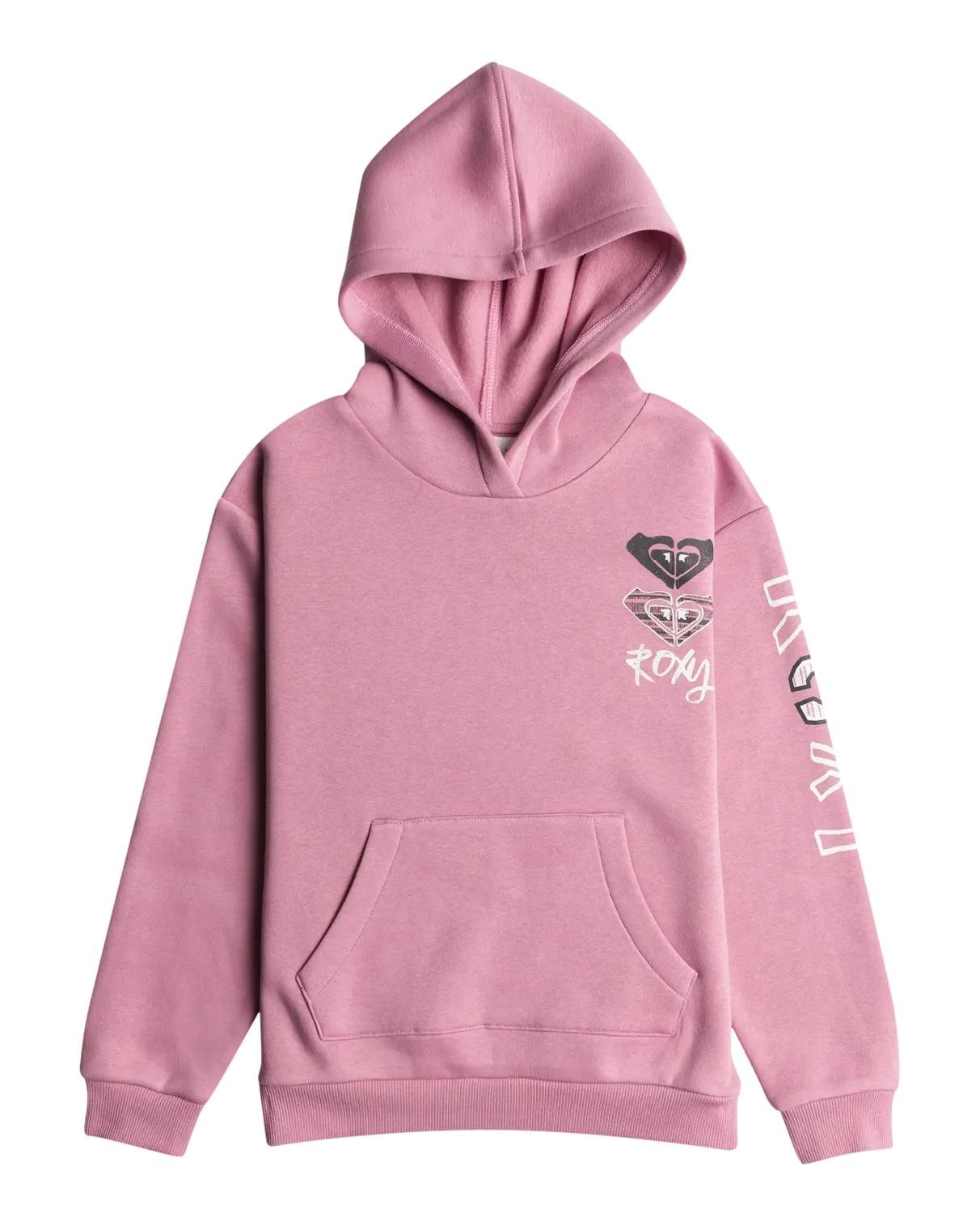 Girls Surf Feeling Hoodie in Mauve Orchid