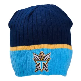 Gold Coast Titans NRL Mens Adults Boundary Rib Beanie